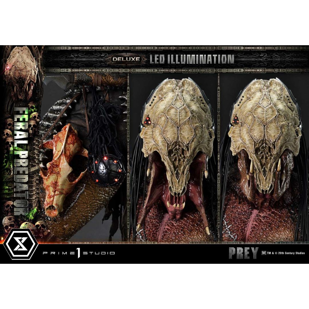 Prey (Film) Feral Predator Deluxe Version Statue By Prime1 Studios -Prime1 Studios - India - www.superherotoystore.com