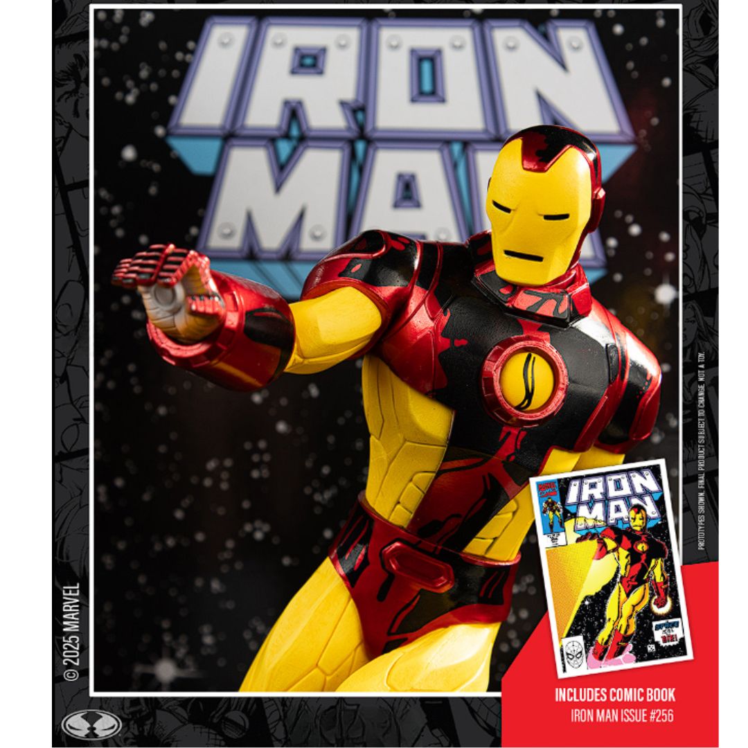 MARVEL COLLECTION 1:6TH WV4 - IRON MAN (IRON MAN #256)