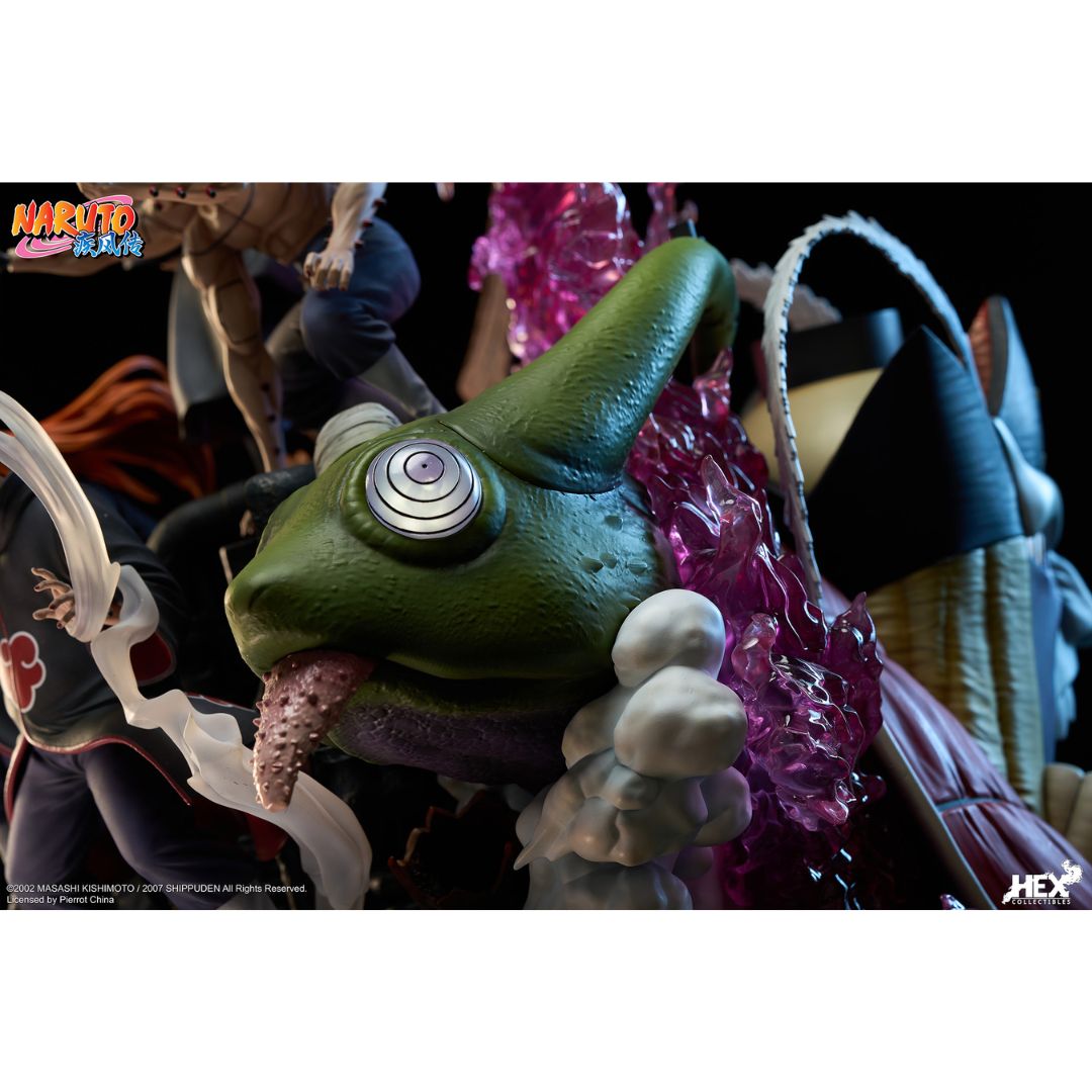 Naruto The Six Paths Of Pain Diorama By Hex Collectibles