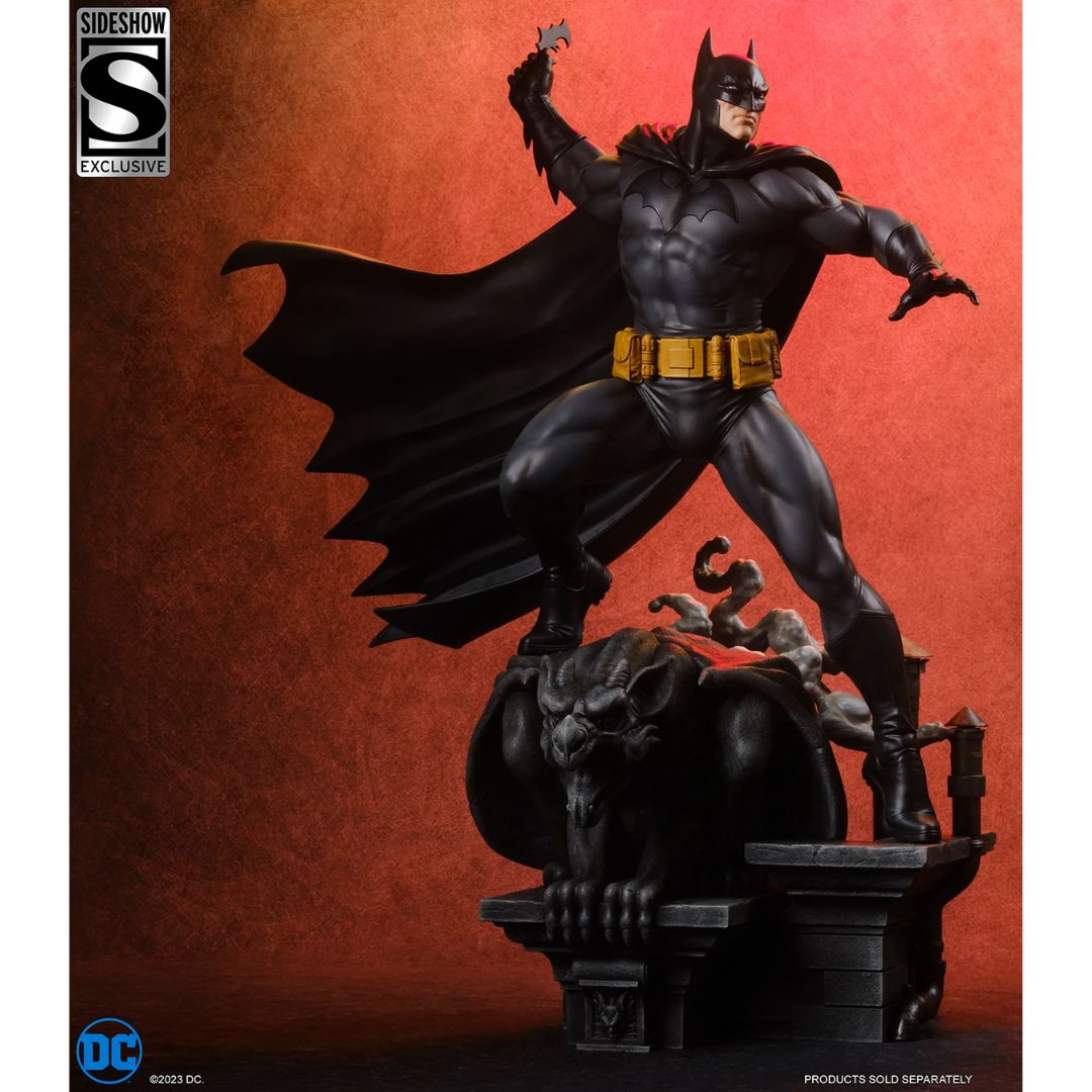 Batman™ (Black And Gray Edition ) Quarter Scale Maquette Statue By Tweeterhead -Tweeterhead - India - www.superherotoystore.com