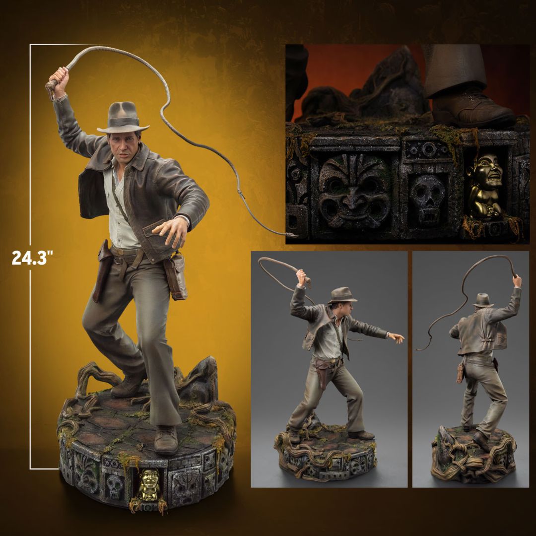 Indiana Jones Legacy Replica Statue By Iron Studios -Iron Studios - India - www.superherotoystore.com