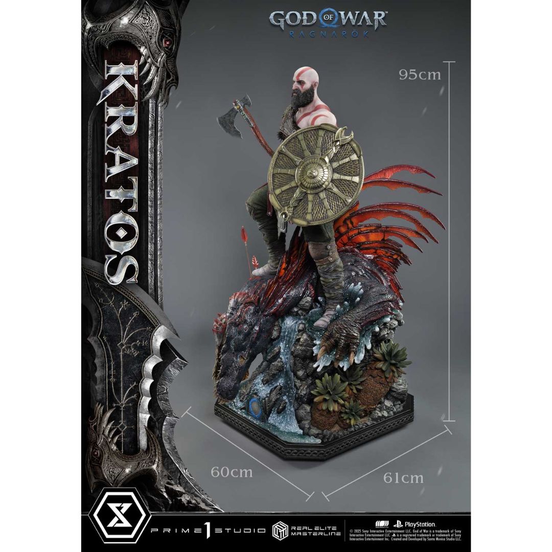 God Of War: Ragnarok Kratos Regular Version Statue By Prime1 Studios -Prime 1 Studio - India - www.superherotoystore.com