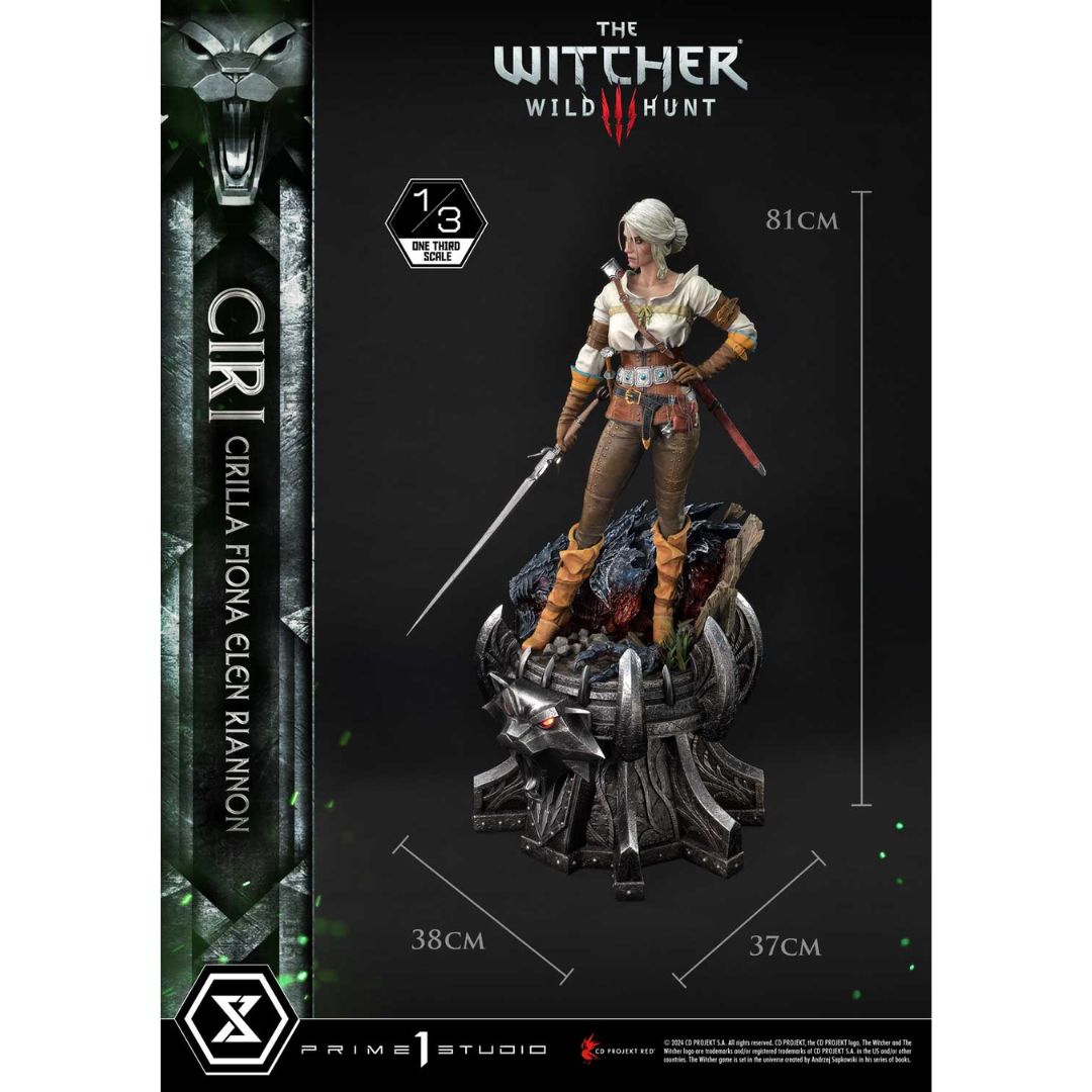 The Witcher 3: Wild Hunt Ciri Fiona Elen RiannonBonus Version -Prime 1 Studio - India - www.superherotoystore.com