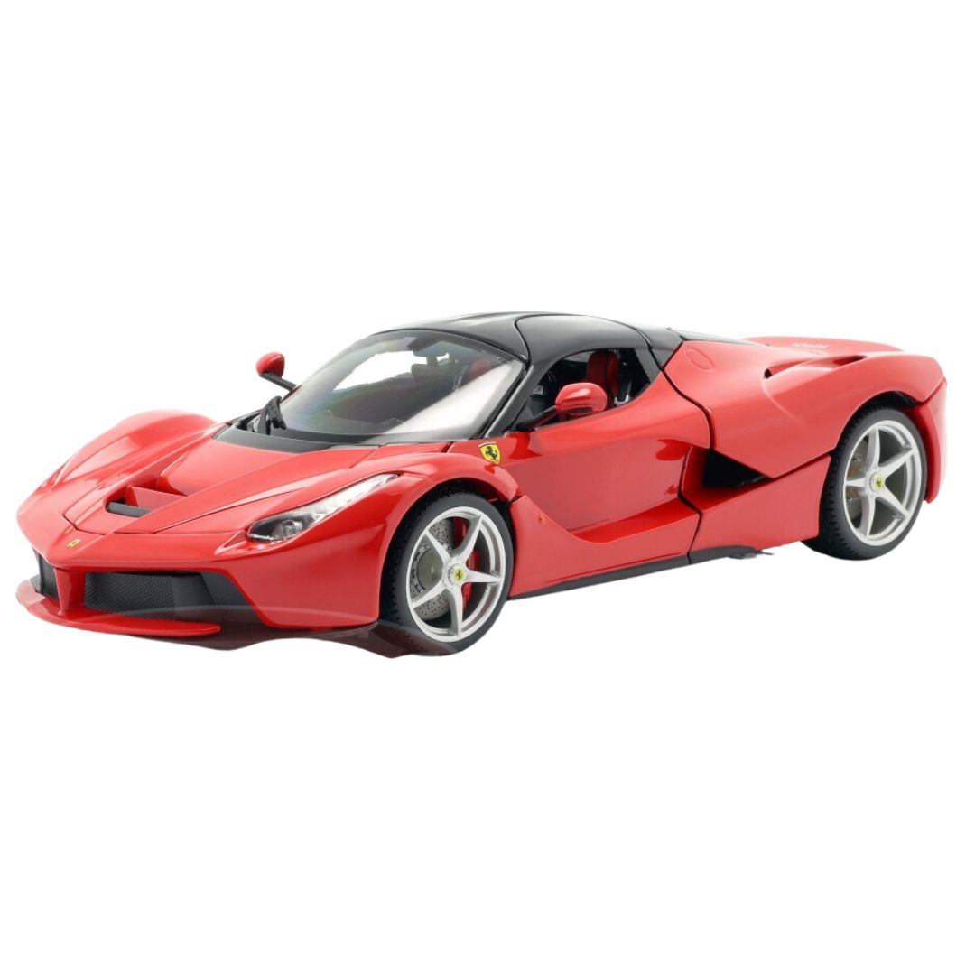 Signature Series Rosso Red Ferrari LaFerrari 1:18 Scale Die-Cast Car by Bburago -Bburago - India - www.superherotoystore.com