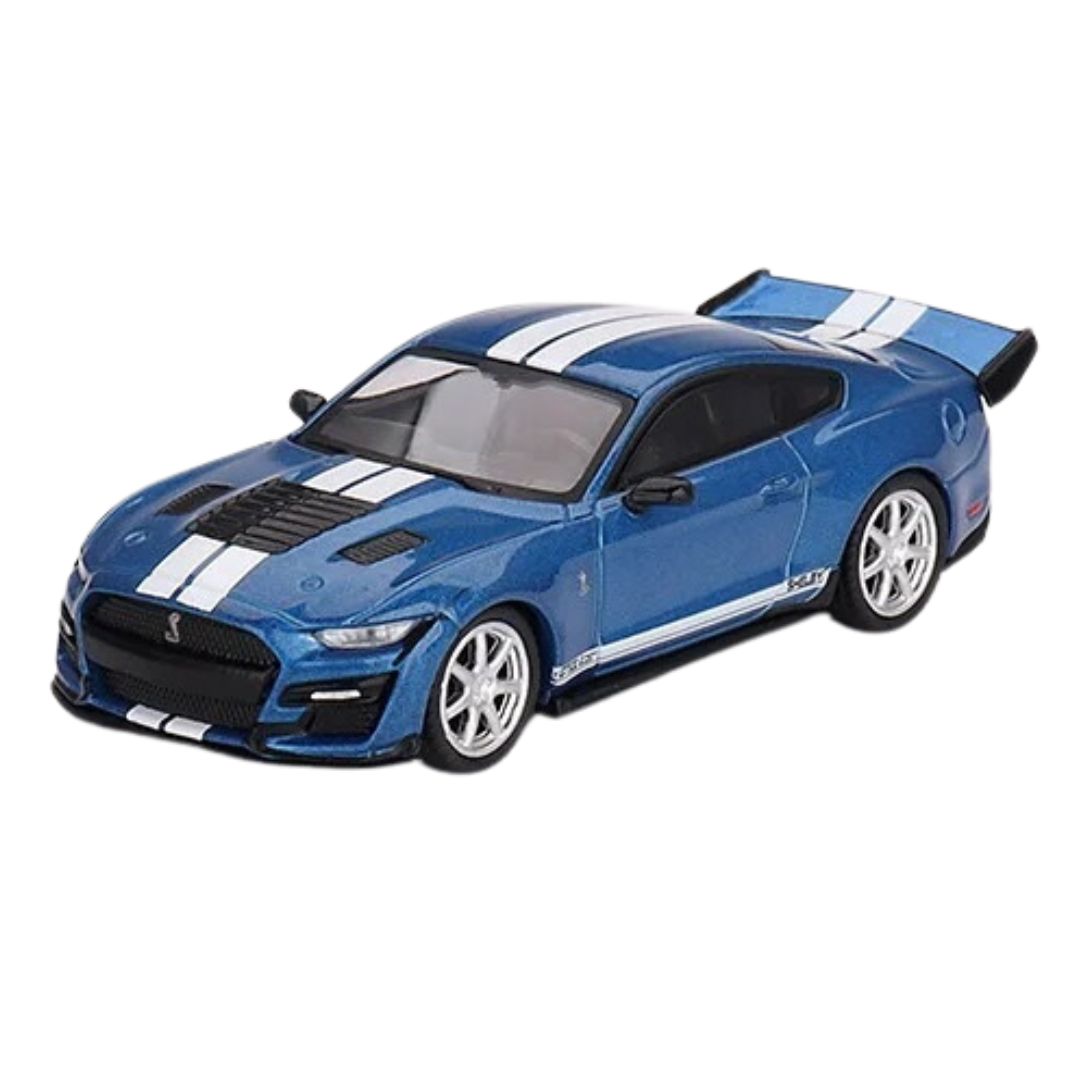 Shelby GT 500 Dragon Snake Concept Ford Performance Blue 1:64 Scale Die-Cast Car by Mini GT -Mini GT - India - www.superherotoystore.com