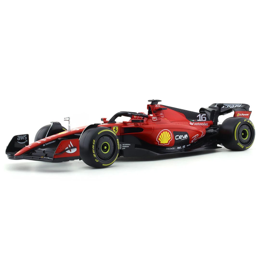 Ferrari 1:18 Scale  SF23 (Deluxe Version) by Bburago -Bburago - India - www.superherotoystore.com