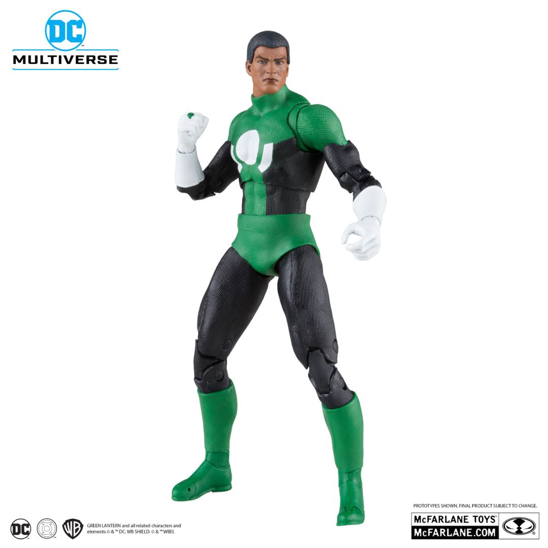 Dc Comics Build A Figures - Plastic Man - Green Lantern (John Stewart) Figure By Mcfarlane Toys -McFarlane Toys - India - www.superherotoystore.com