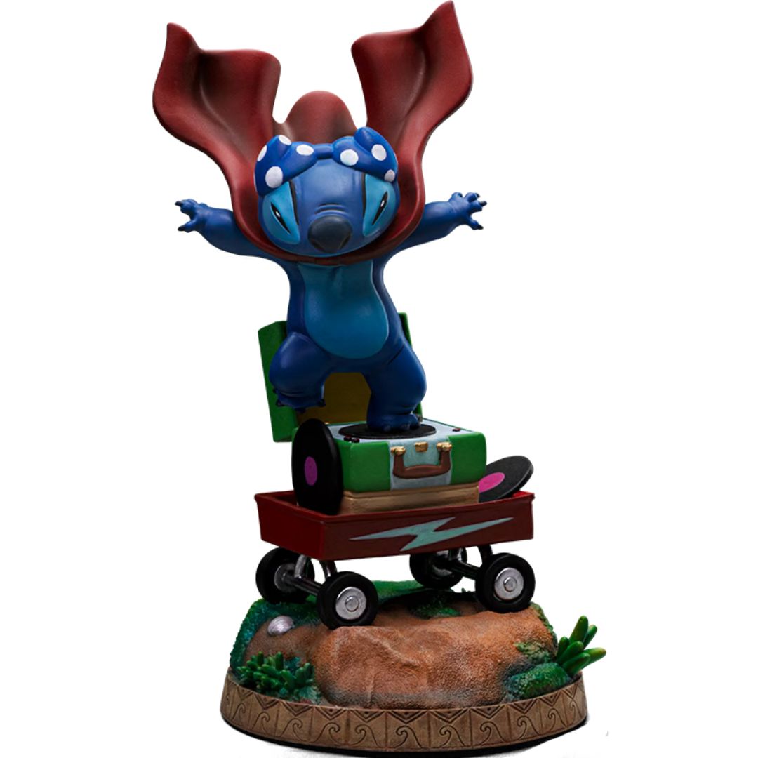 Stitch Laundry Statue By Iron Studios -Iron Studios - India - www.superherotoystore.com