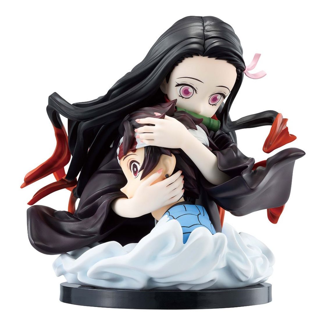 Demon Slayer: Kimetsu No Yaiba Tanjiro Kamado And Nezuko Kamado Locus Ichibansho Art Scale Memoria Bust By Bandai