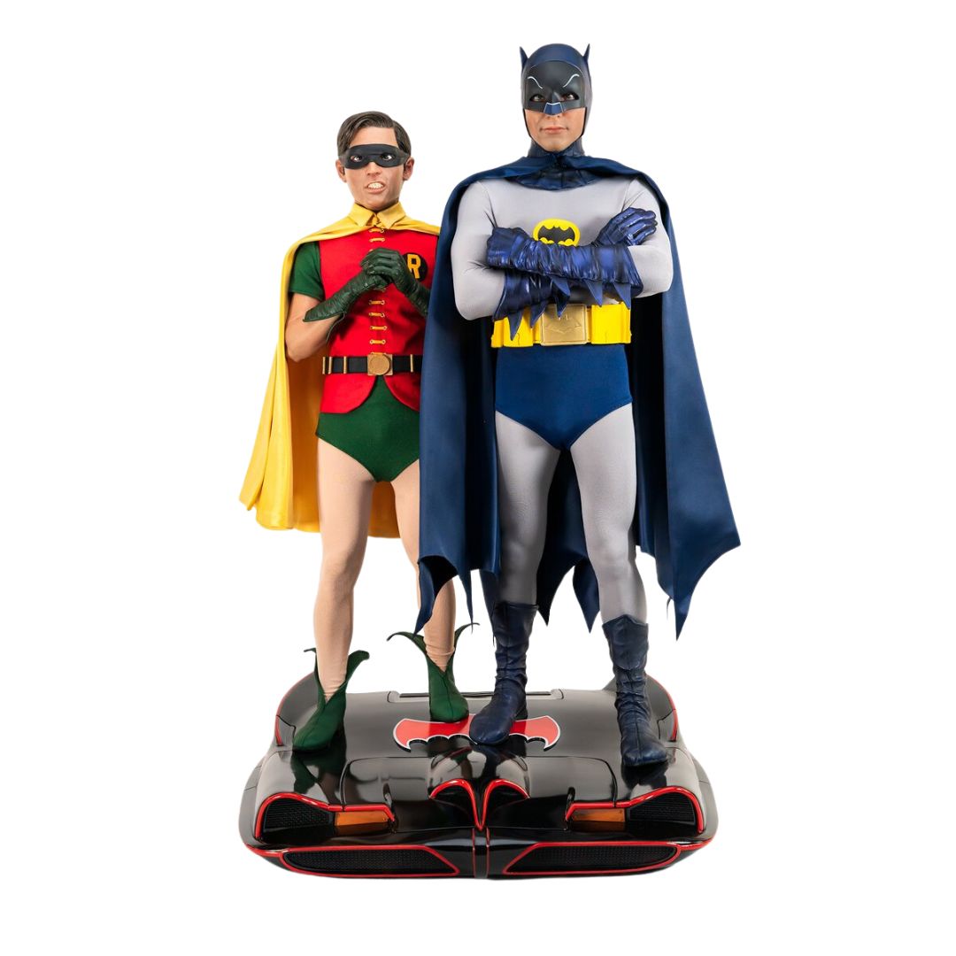 Batman 1966 Classic Tv Series Batman And Robin Resin Statue By Pure Arts -Pure Arts - India - www.superherotoystore.com