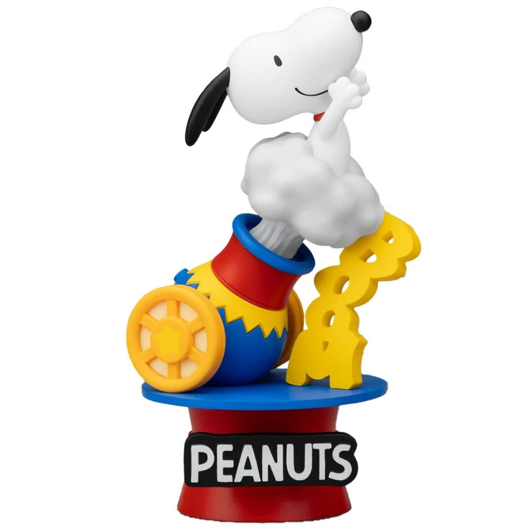 Peanuts Snoopy Cannon D-Stage Statue By Beast Kingdom -Beast Kingdom - India - www.superherotoystore.com