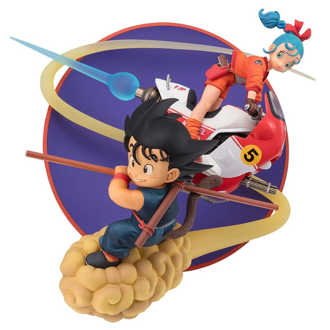 Dragon Ball Son Goku &amp; Bulma Figuartszero By Tamashii Nations -Tamashii Nations - India - www.superherotoystore.com