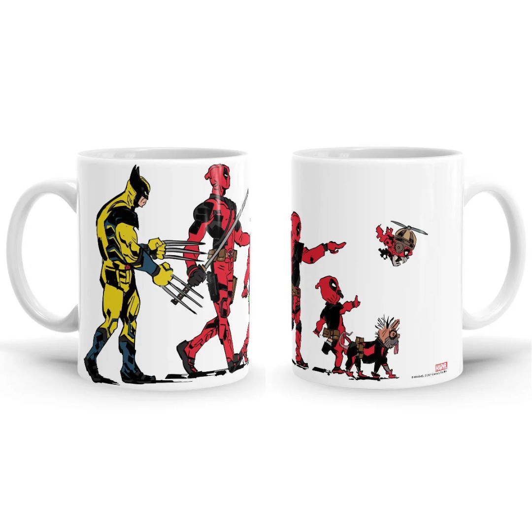 POOL PARTY - MARVEL OFFICIAL MUG -Redwolf - India - www.superherotoystore.com