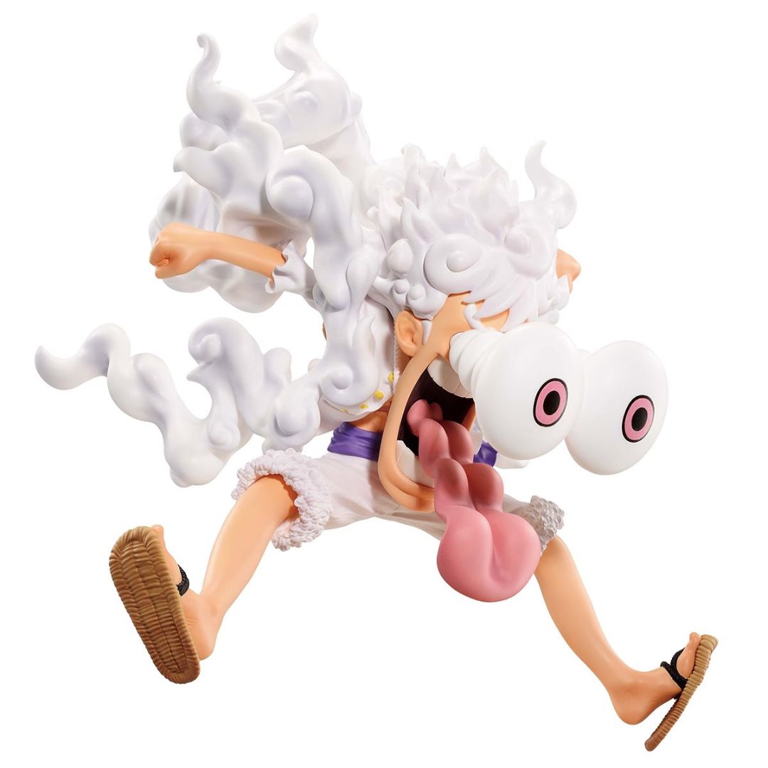 One Piece Monkey D. Luffy Gear 5 Road To King Of The Pirates Masterlise Ichibansho Statue By Bandai -Tamashii Nations - India - www.superherotoystore.com