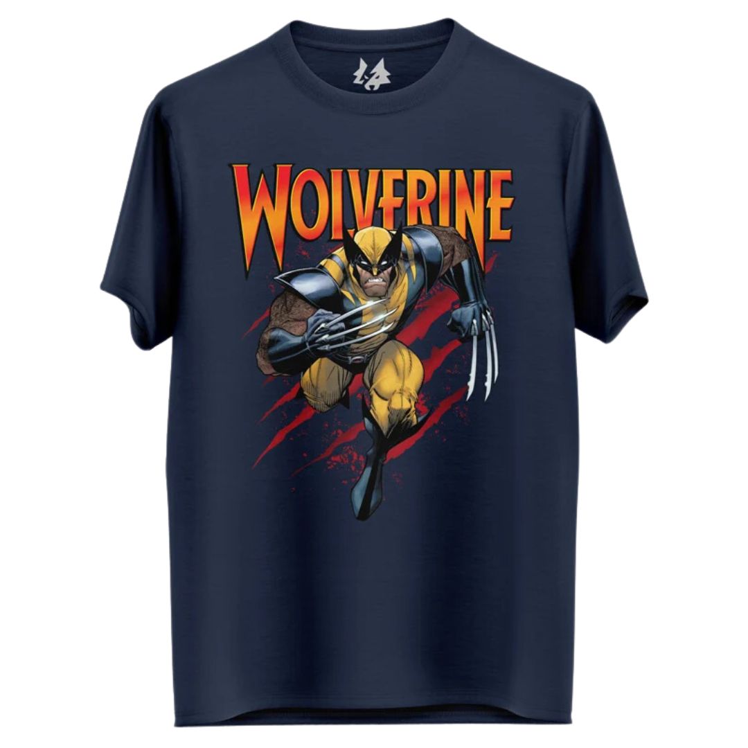 Wolverine Vs. Avengers: Comic Cover - Marvel Official T-Shirt -Redwolf - India - www.superherotoystore.com