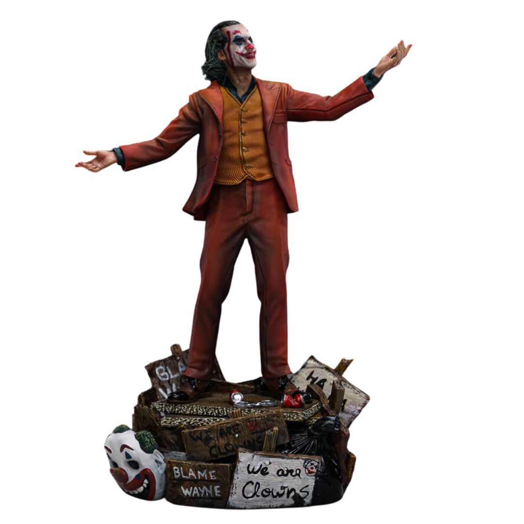 Joker (Arthur Fleck) Statue By Iron Studios -Iron Studios - India - www.superherotoystore.com