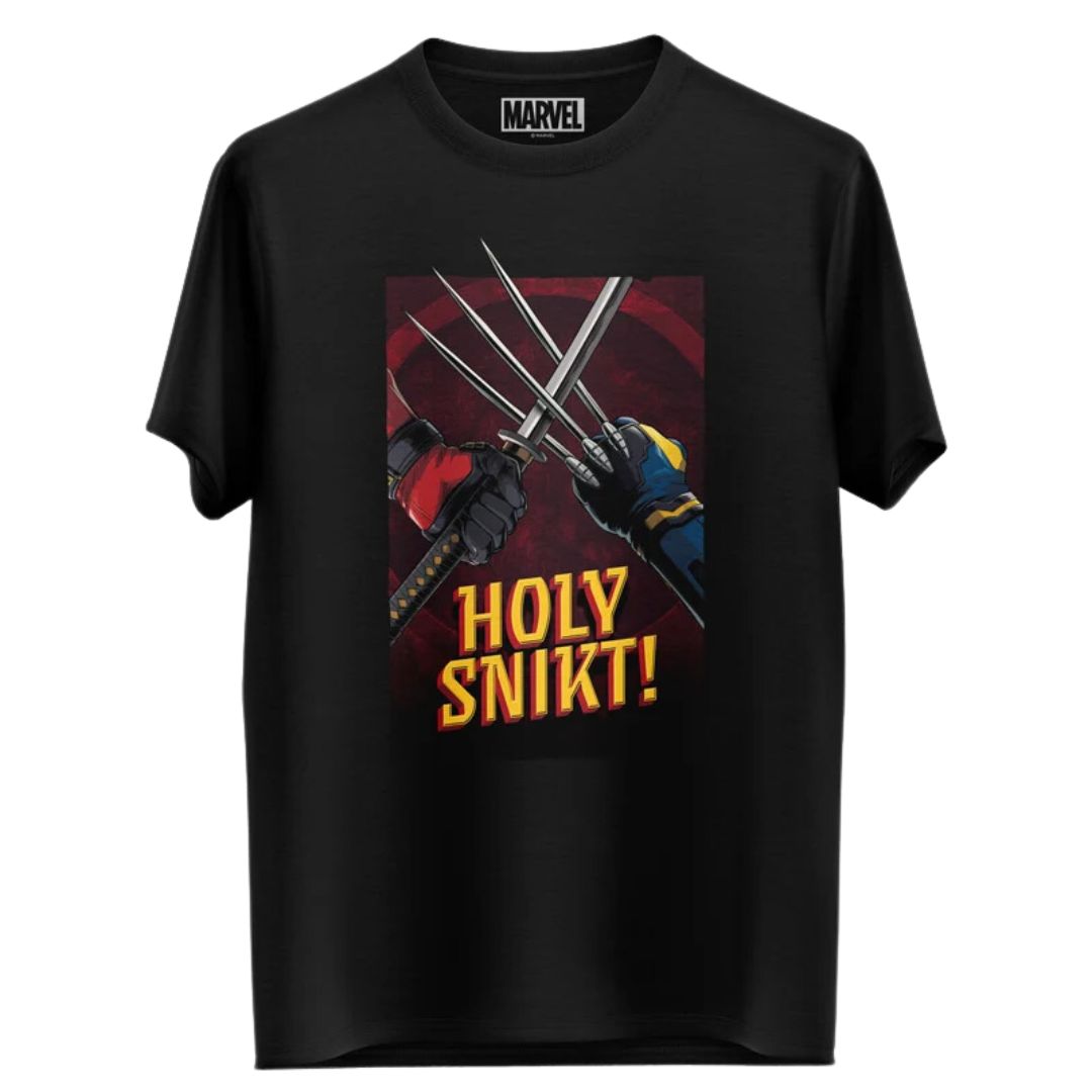 Holy Snikt! - Marvel Official T-Shirt -Redwolf - India - www.superherotoystore.com