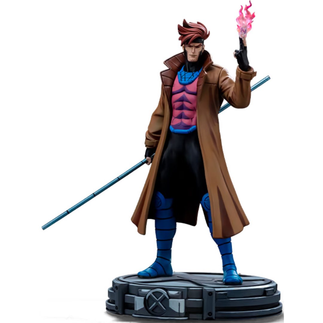 X-Men 97 Gambit 1:10 Art Scale Limited Edition Statue by Iron Studios -Iron Studios - India - www.superherotoystore.com