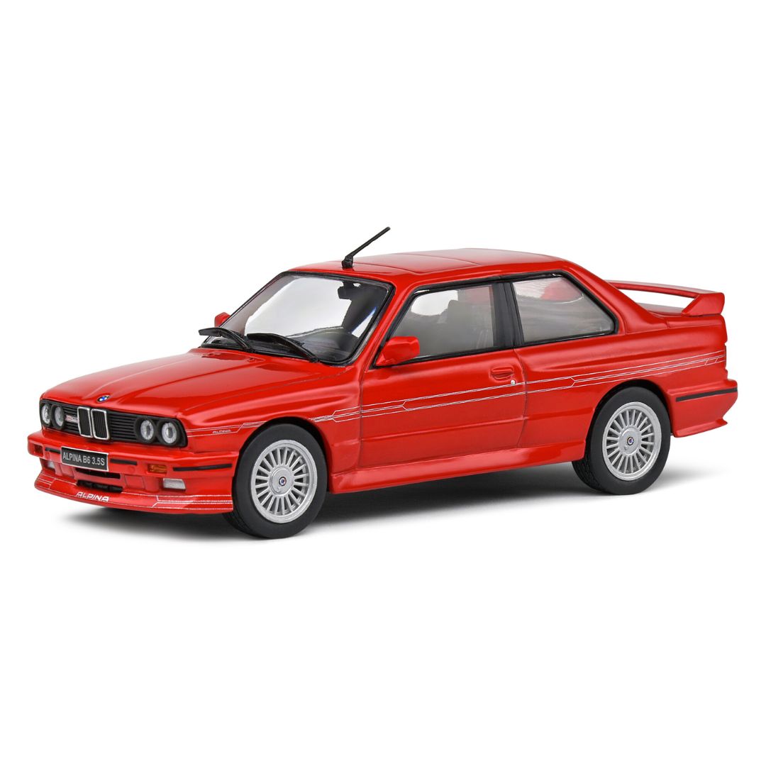 ALPINA E30 B6 RED 1990 1:43 scale by Solido -Solido - India - www.superherotoystore.com