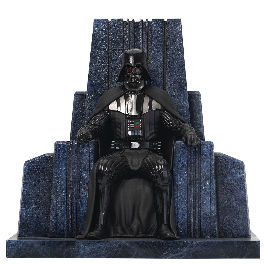 Star Wars Premier Collection Disneyplus Obi-Wan Darth Vader On Throne Statue By Diamond Gallery -Diamond Gallery - India - www.superherotoystore.com