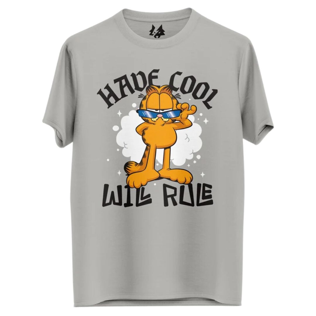 Garfield Have Cool Will Rule T Shirt -Redwolf - India - www.superherotoystore.com