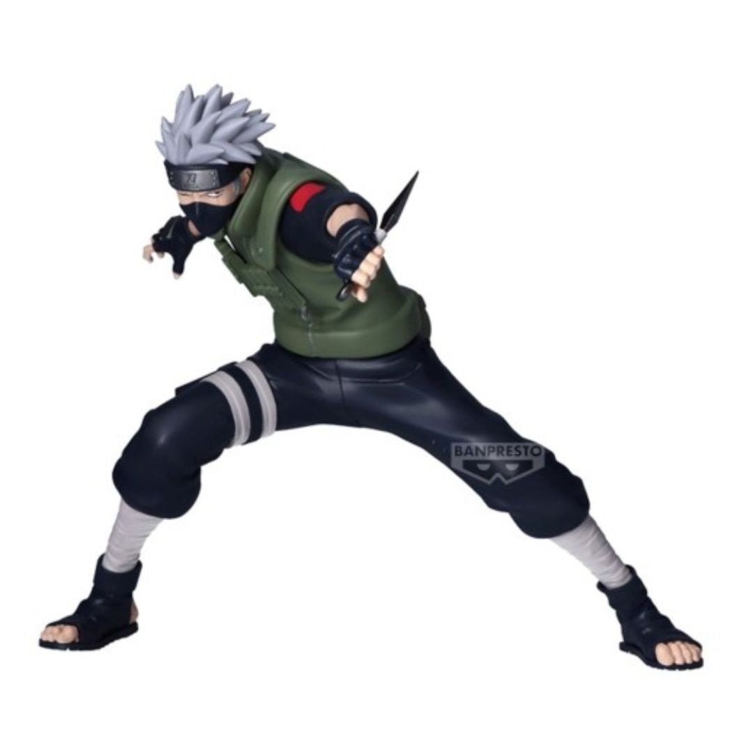 Naruto Shippuden Vibration Stars-Hatake Kakashi ＆ Uchiha Madara - A Hatake Kakashi Figure by Banpresto -Banpresto - India - www.superherotoystore.com