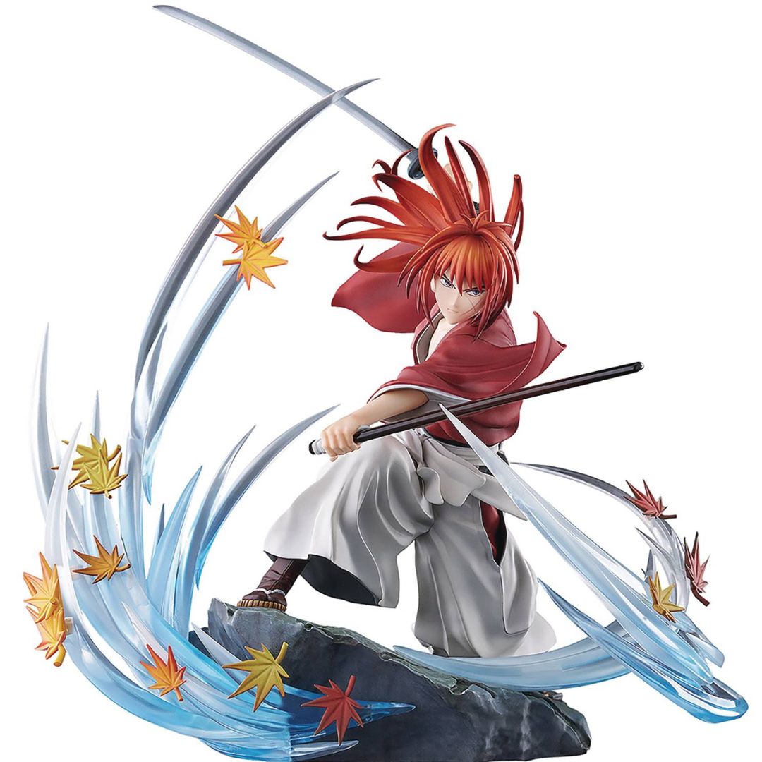 Rurouni Kenshin Meiji Kenkaku Himura Souryusen Statue Fig By Proof -Proof - India - www.superherotoystore.com