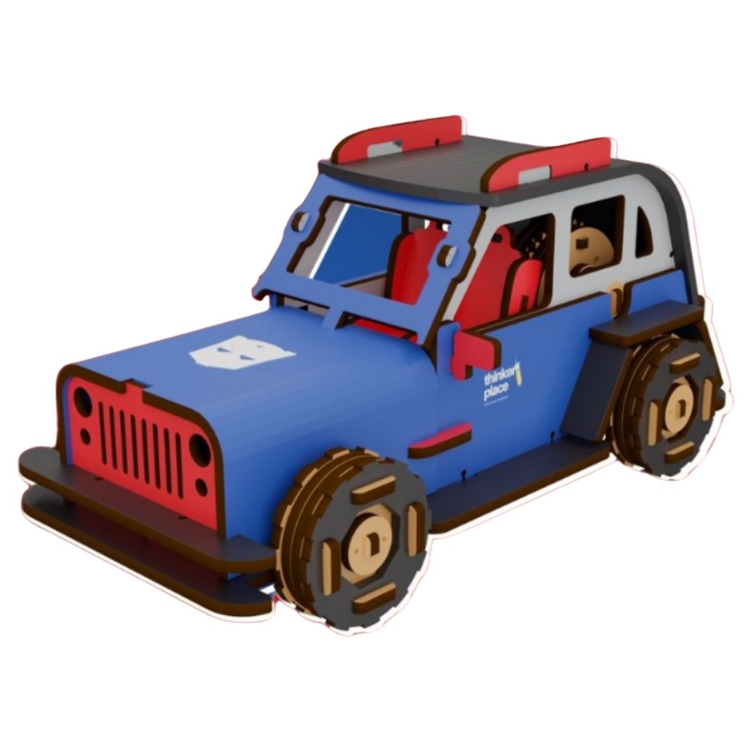 Transformers Optimus Prime Car (Red &amp; Blue) Kit -ThinkerPlace - India - www.superherotoystore.com