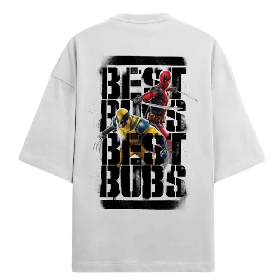 Best Bubs - Marvel Official Oversized T-Shirt -Redwolf - India - www.superherotoystore.com