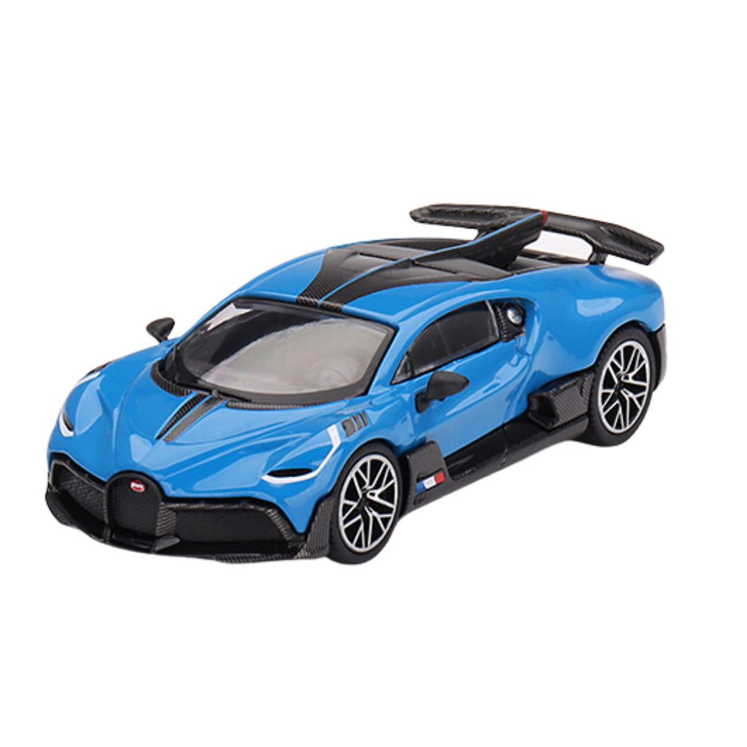 Bugatti Divo Blu 1:64 Scale Die-Cast Car by Mini GT -Mini GT - India - www.superherotoystore.com