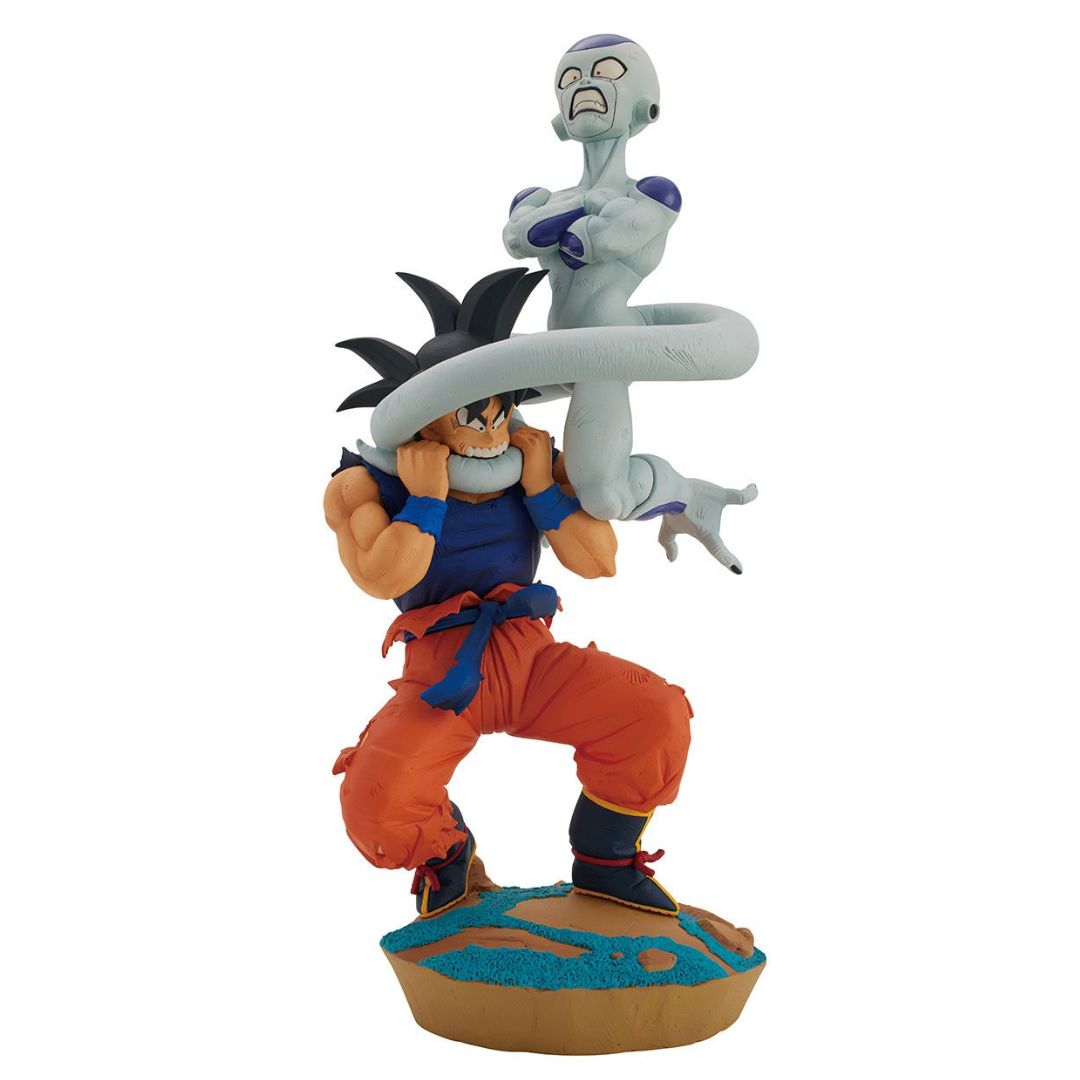 Dragon Ball Dragon History Son Goku Vs Frieza Ichiban Statue by Bandai -Bandai - India - www.superherotoystore.com