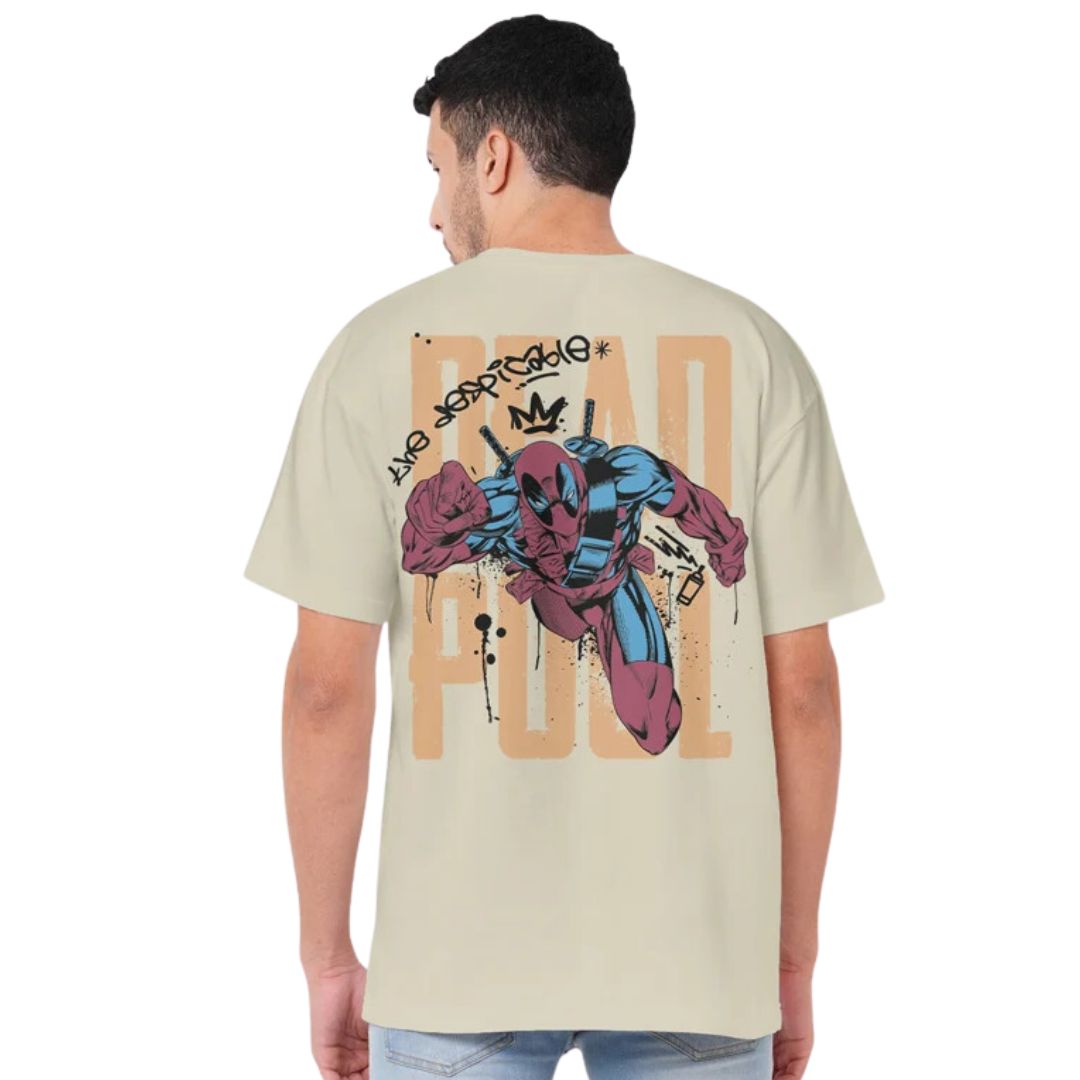 The Despicable Deadpool Oversized T Shirt -Redwolf - India - www.superherotoystore.com