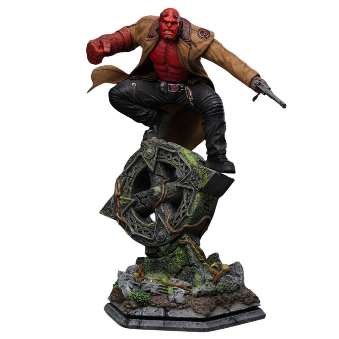 Hellboy Statue By Iron Studios -Iron Studios - India - www.superherotoystore.com