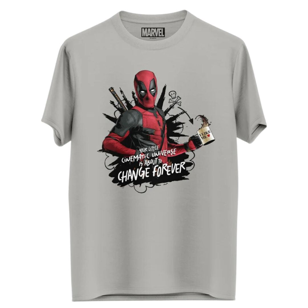 Little Cinematic Universe - Marvel Official T-Shirt -Redwolf - India - www.superherotoystore.com