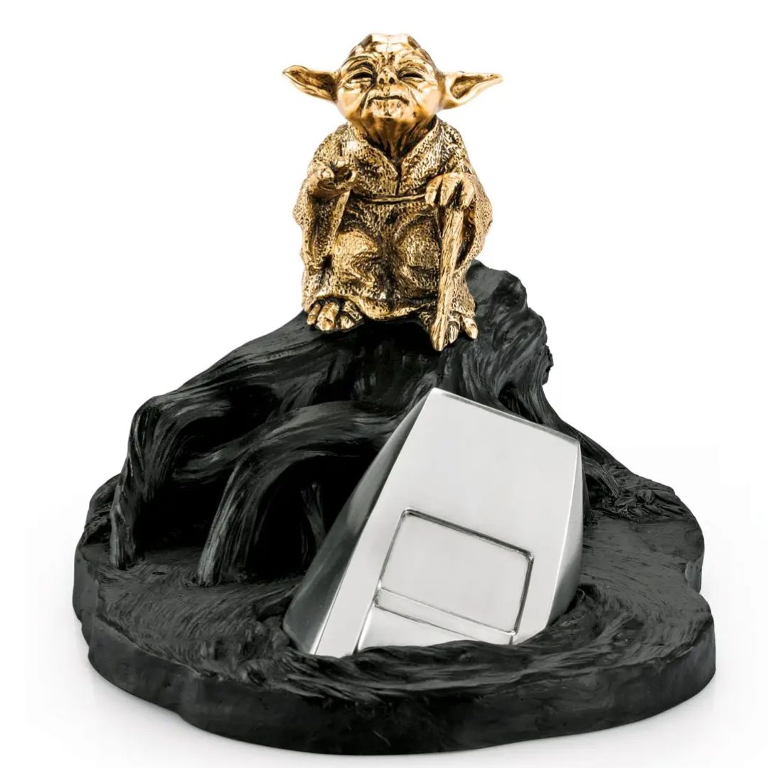 Limited Edition Yoda Jedi Master Figurine By Royal Selangor -Royal Selangor - India - www.superherotoystore.com