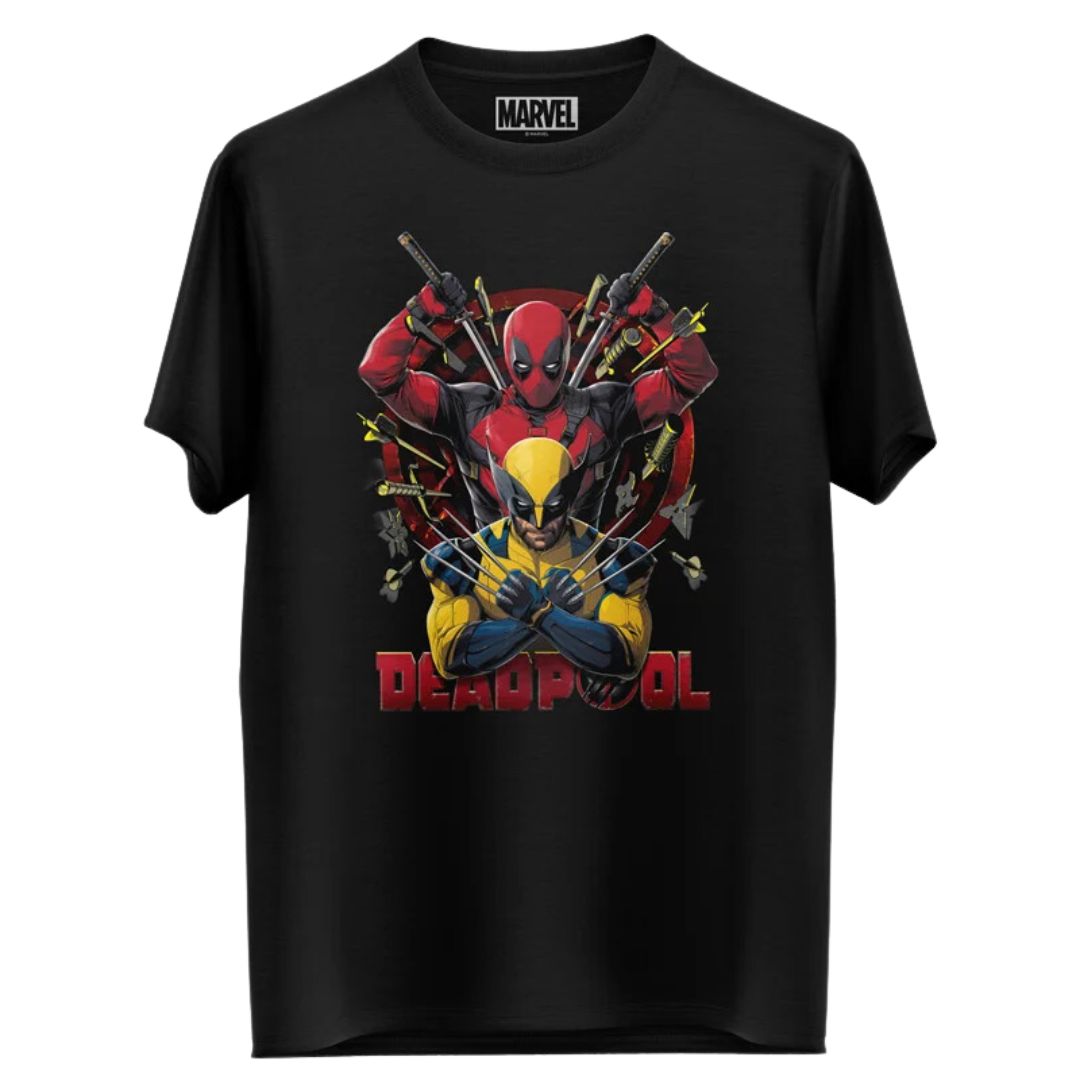 Unstoppable Heroes - Marvel Official T-Shirt -Redwolf - India - www.superherotoystore.com