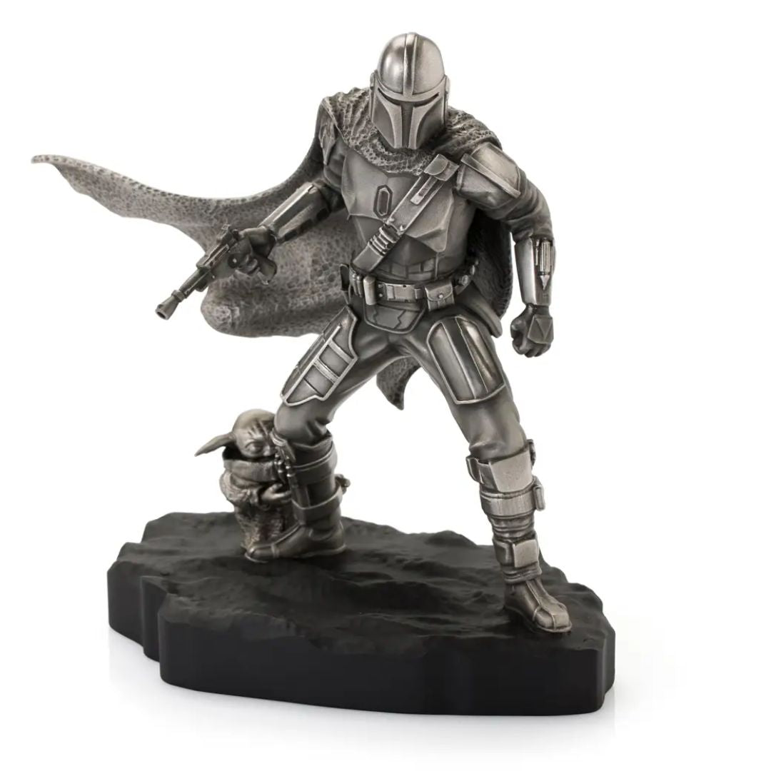 Limited Edition Mandalorian Figurine By Royal Selangor -Royal Selangor - India - www.superherotoystore.com