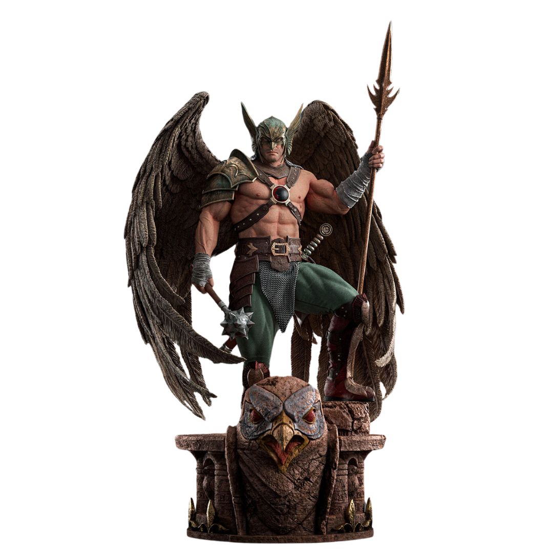 Hawkman 10Th Anniversary  Statue By Iron Studios -Iron Studios - India - www.superherotoystore.com