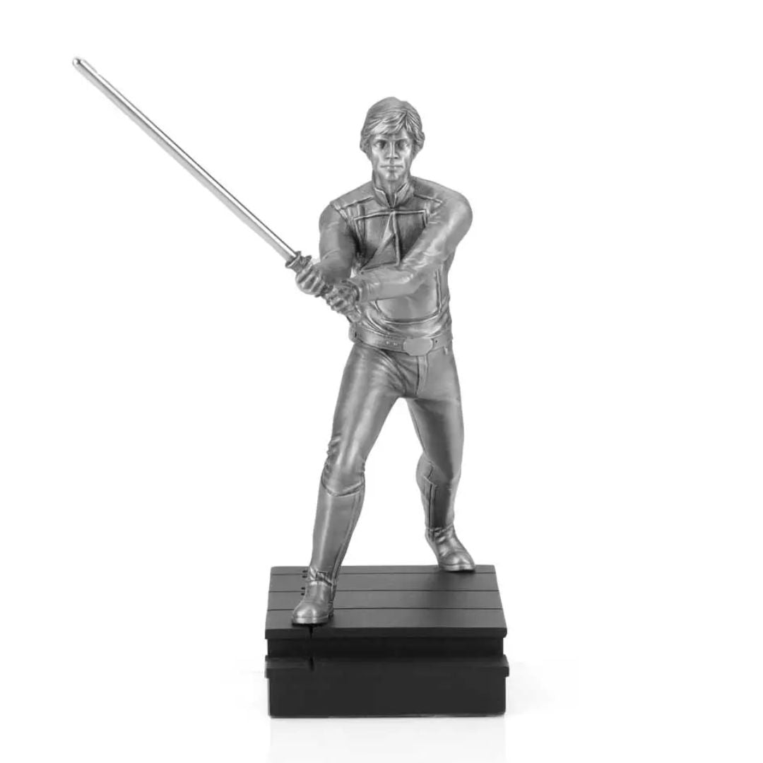 Luke Skywalker Lightsaber Duel Figurine By Royal Selangor -Royal Selangor - India - www.superherotoystore.com