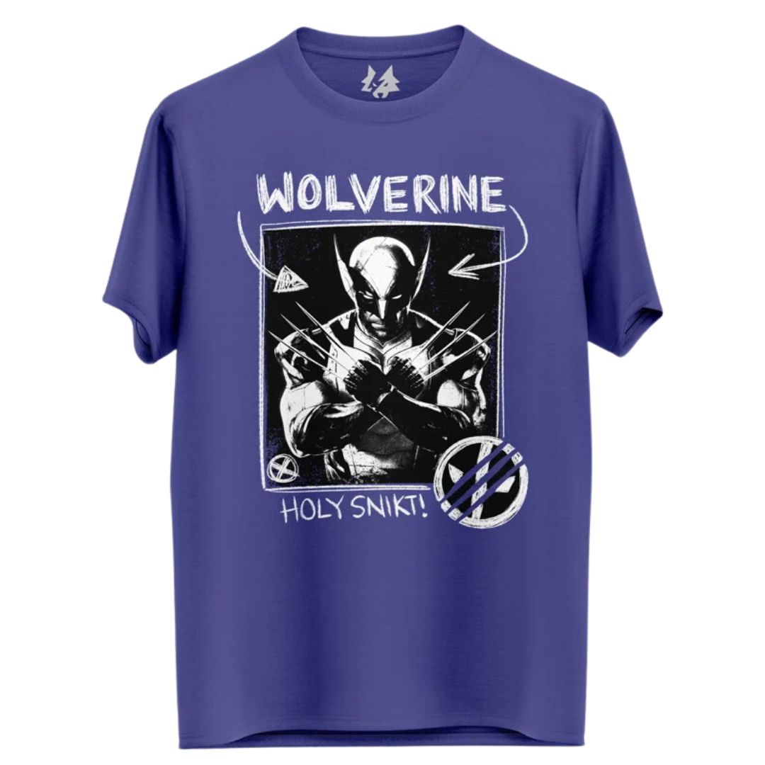 Wolverine: Holy Snikt - Marvel Official T-Shirt -Redwolf - India - www.superherotoystore.com