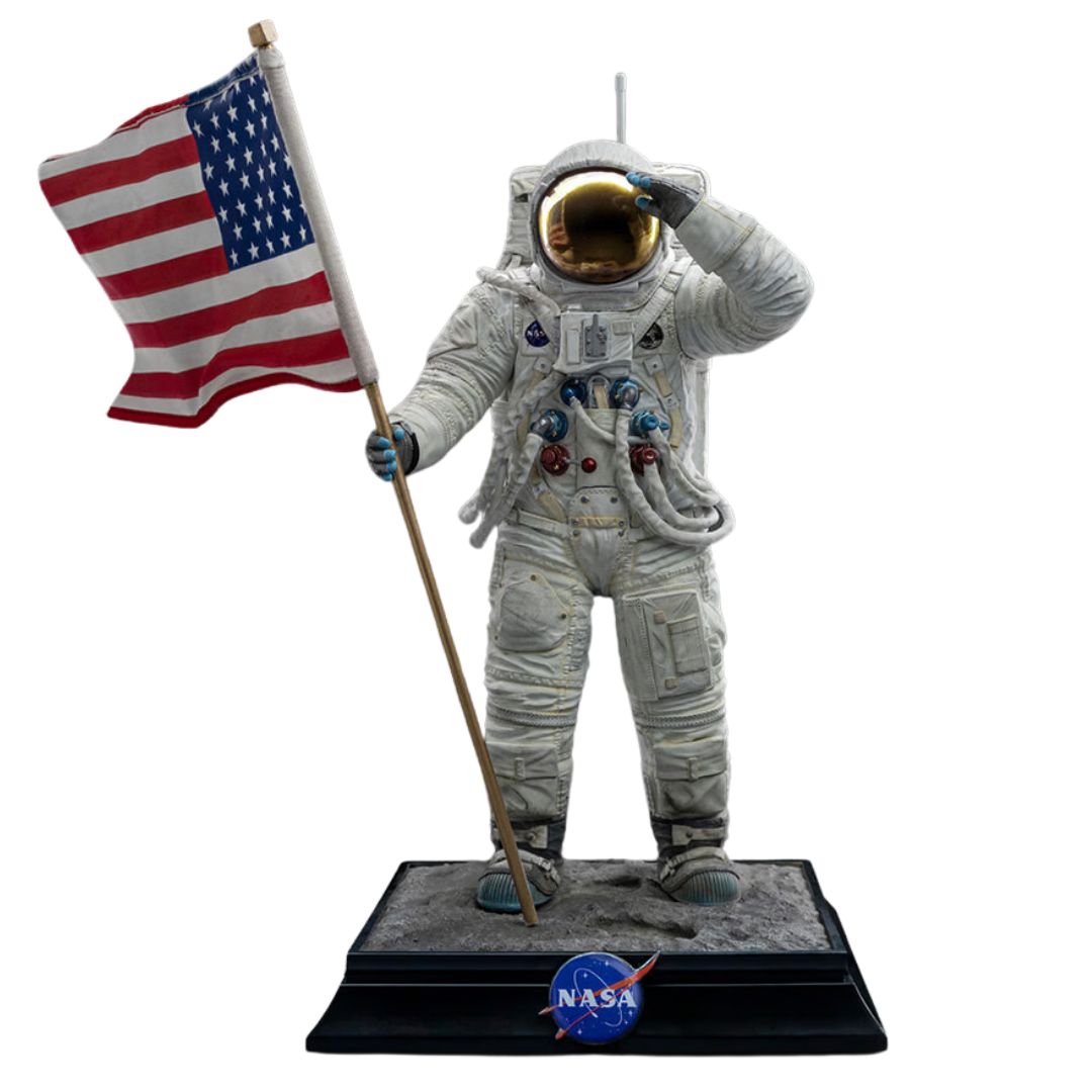 Apollo 11 Astronaut Statue By Iron Studios -Iron Studios - India - www.superherotoystore.com