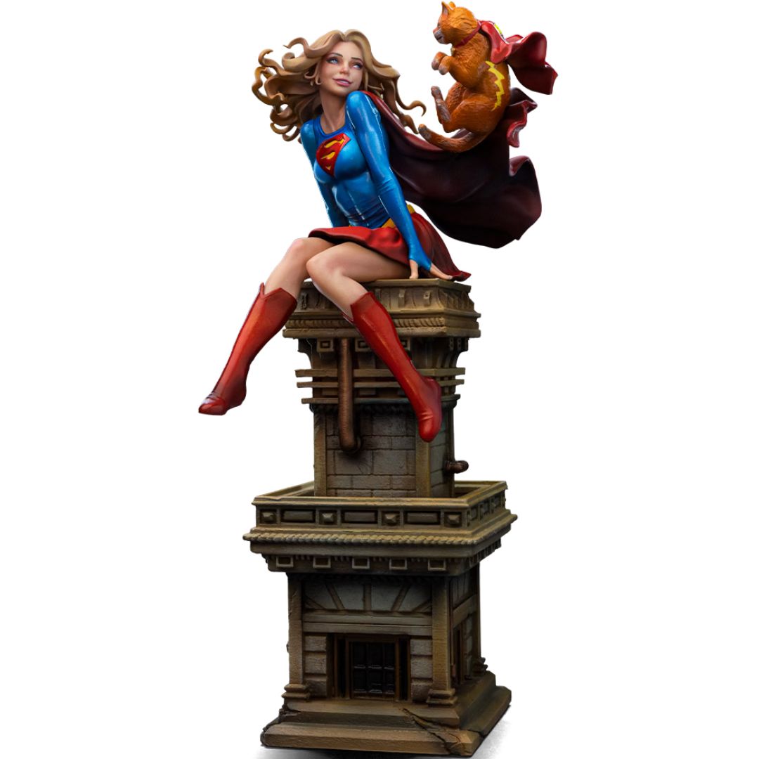 Super Girl Series #8 Statue By Iron Studios -Iron Studios - India - www.superherotoystore.com