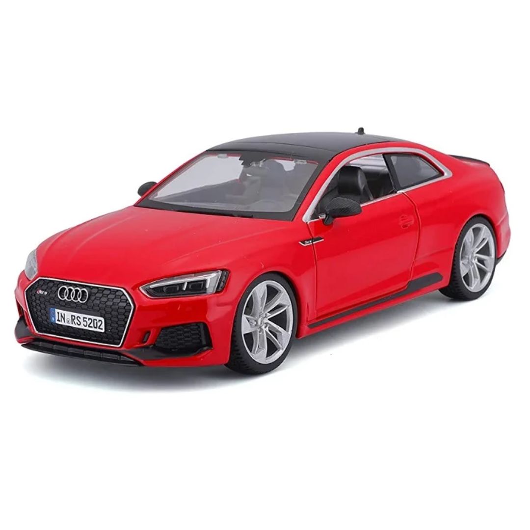 2019 Red Audi RS 5 Coupe 1:24 Scale Die-Cast Car by Bburago -Bburago - India - www.superherotoystore.com