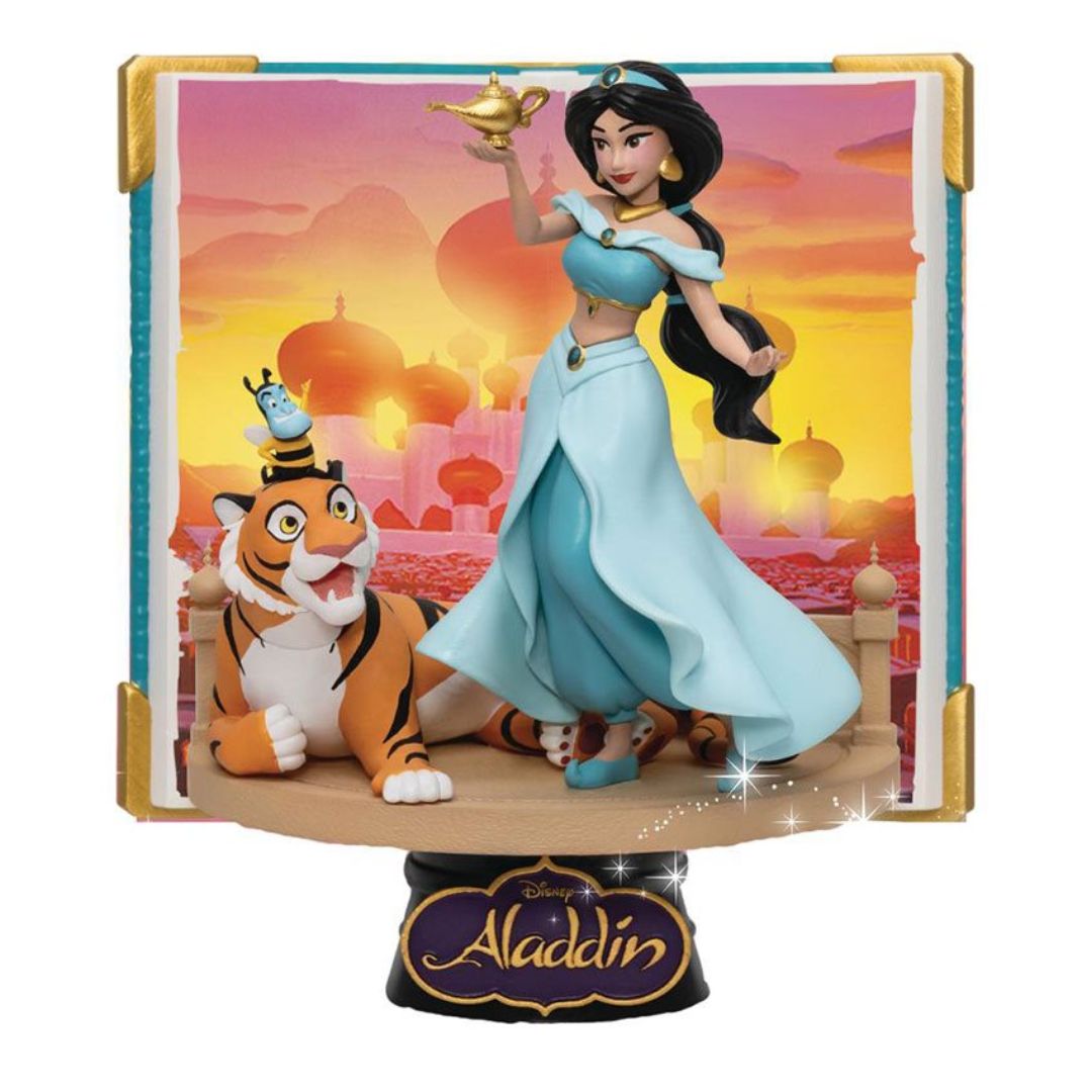 Aladdin Disney Story Book Series Jasmine D-Stage Statue by Beast Kingdom
