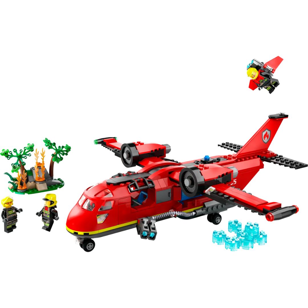 FIRE RESCUE PLANE -Lego - India - www.superherotoystore.com