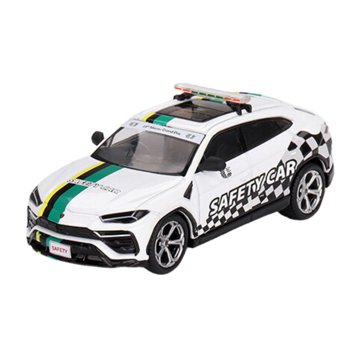 Lamborghini Urus 2022 Macau GP Official Safety Car 1:64 Scale Die-Cast Car by Mini GT -Mini GT - India - www.superherotoystore.com