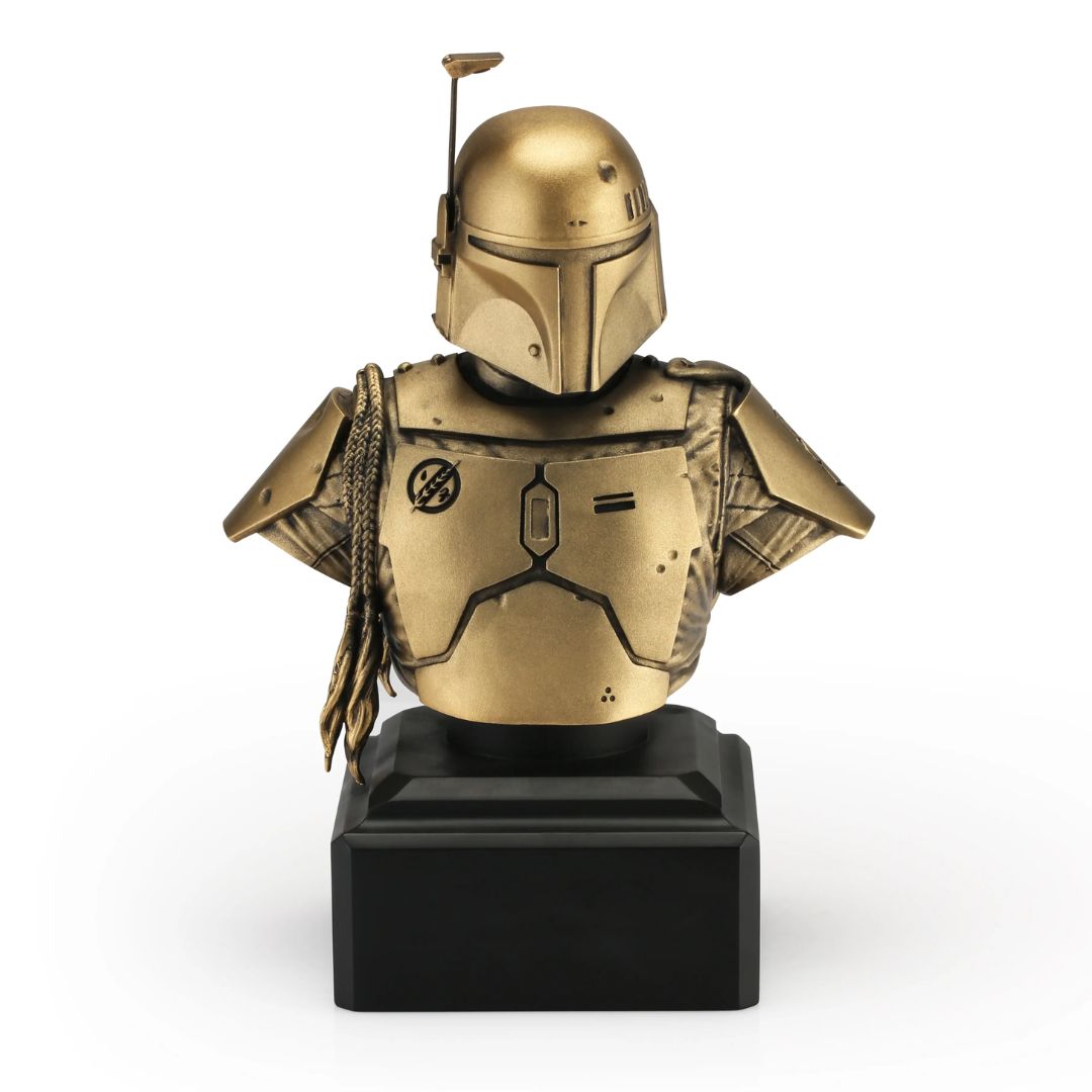 Limited Edition Gilt Boba Fett Bust By Royal Selangor -Royal Selangor - India - www.superherotoystore.com