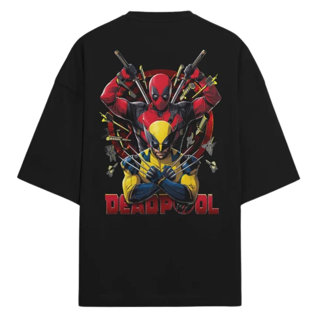 Unstoppable Heroes - Marvel Official Oversized T-Shirt -Redwolf - India - www.superherotoystore.com