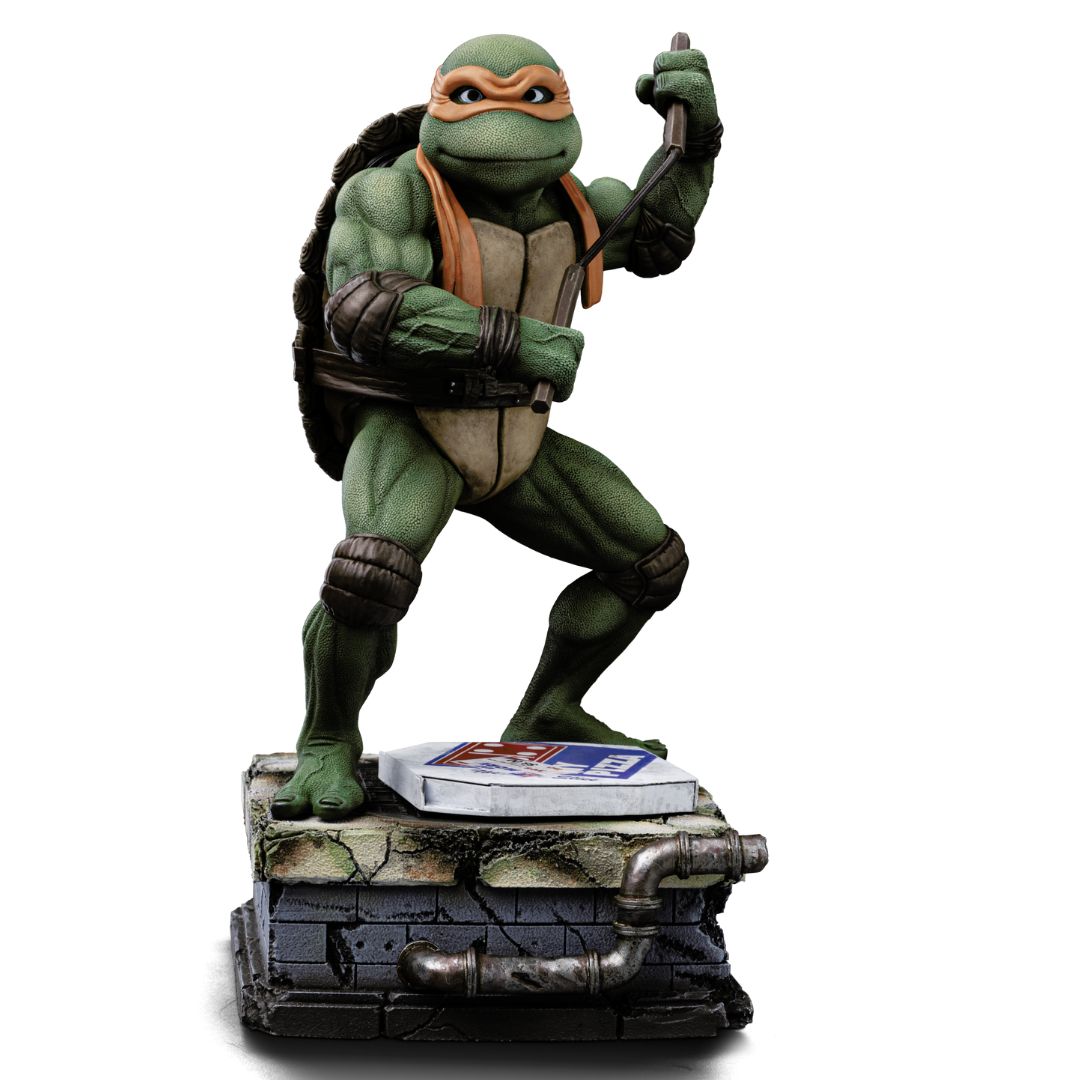 Michelangelo Teenage Mutant Ninja Turtles Statue By Iron Studios -Iron Studios - India - www.superherotoystore.com