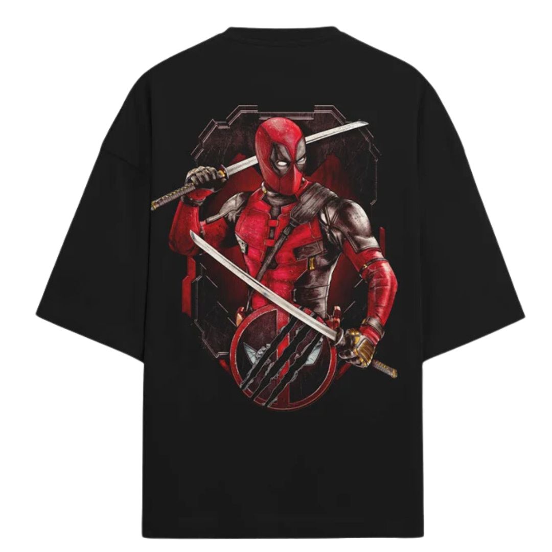 Masked Mercenary - Marvel Official Oversized T-Shirt -Redwolf - India - www.superherotoystore.com